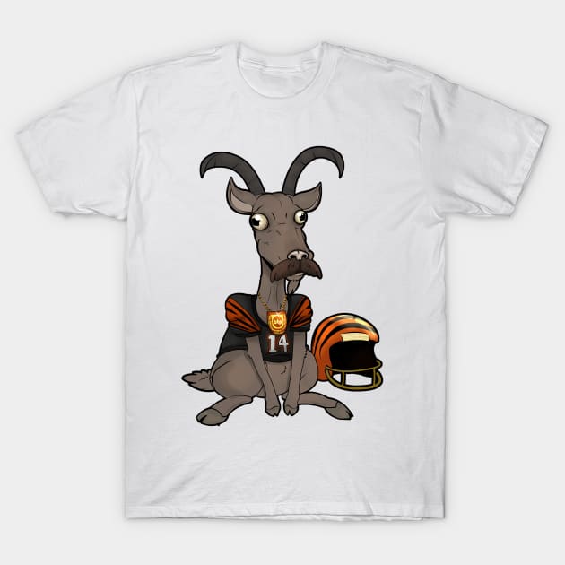 Da Goat T-Shirt by Benchwarmers Trivia Podcast